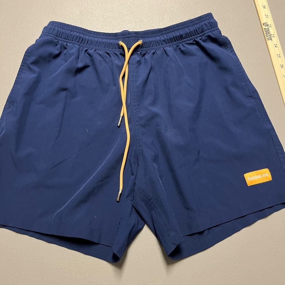 COPY - Bamboo Ave Men's Boundless Unlined 7”Activewear Shorts Blue large